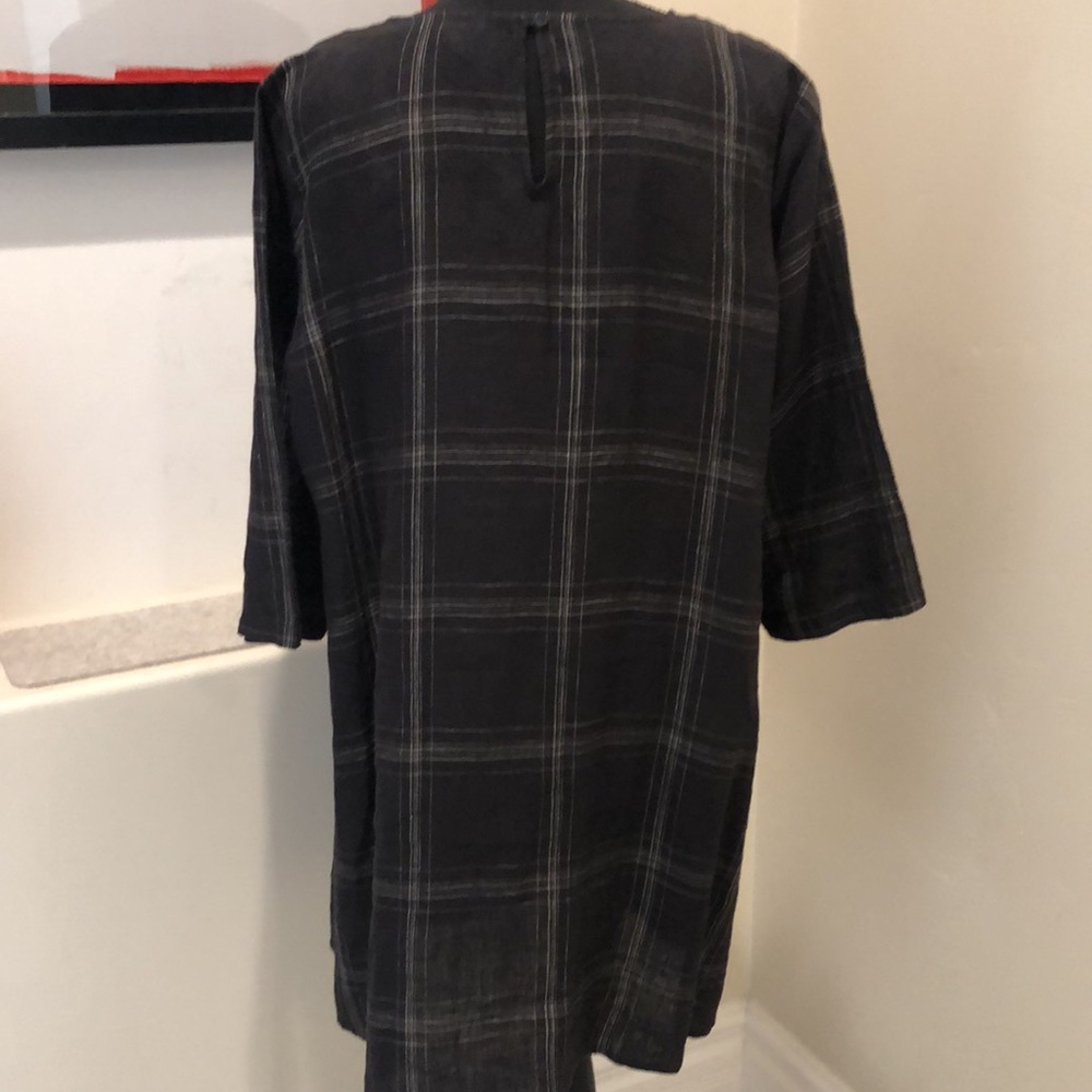 Eileen Fisher Organic Linen Dress/Tunic Size L. - Picture 3 of 9